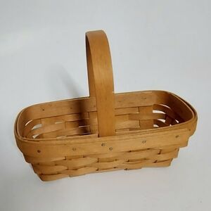 Longabarger Mini basket w hoop handle